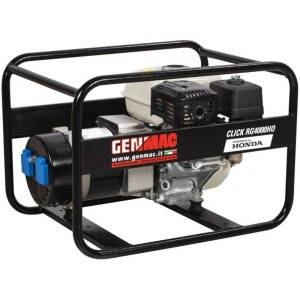 Generator de curent Genmac seria Click, model RG4000HO,2,6 kW, motor Honda, benzina