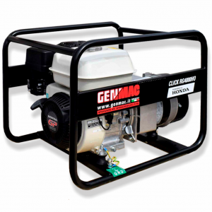 Generator de curent Genmac seria Click, model RG4000HO,2,6 kW, motor Honda, benzina