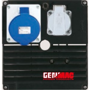 Generator de curent Genmac seria Click, model RG7300HO, putere 6,4 / 5,8 kW, motor Honda, benzina.