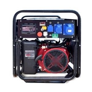 Generator de curent Genmac, CombiPro, model RG7300HC-M, putere 6,4 / 5,8 kW, motor Honda, benzina.