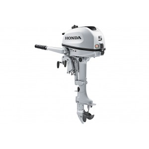 Motor de barcă Honda BF5 LHNU, cizmă lungă, 5 CP, pornire manuala, comanda manuala