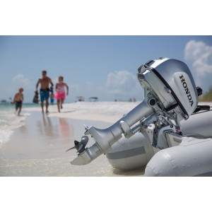 Motor de barcă Honda BF5 LHNU, cizmă lungă, 5 CP, pornire manuala, comanda manuala