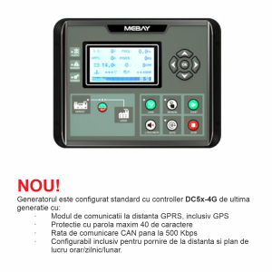 Generator insonorizat SENCI SCDE250i-YCS putere maxima 250 kVA 400V ATS inclus