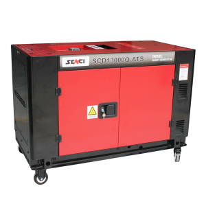 Generator cu automatizare Senci  SCD13000Q-3-ATS, Putere max. 3,7 kw / 11 kW, 230V / 400V, AVR, motor Diesel