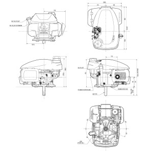 Motor HONDA GCV145H N2 EW SD Motor HONDA GCV145H N2 EW SD