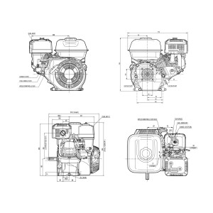 Motor Honda GP200H VX H3 5S