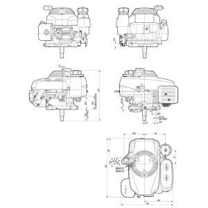 Motor Honda GXV160H2 N4 N5 SD