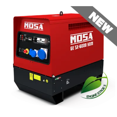 Generator de curent MOSA Diesel GSX-6000YDM AVR