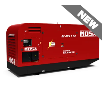 Generator de curent MOSA Diesel GE495SSX AVR Generator de curent MOSA Diesel GE495SSX AVR