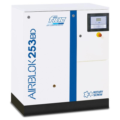 Compresor FIAC cu surub AIRBLOK 253 BD, 10 bar Compresor FIAC cu surub AIRBLOK 253 BD, 10 bar