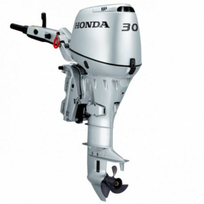 Motor De Barca Honda BF30 LHGU, cizmă Lungă, 30 CP , pornire electrica , comanda  manuala