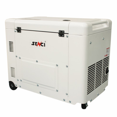 Generator Senci SCDG10000SE TEQ, Putere max. 7,5 kW / 9.4 kVA, 400/230V, AVR, motor Diesel