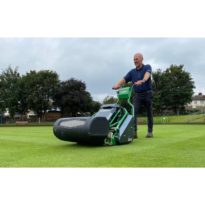 Masina de tuns gazon rotativa cu cilindru DENNIS ES22, cu acumulator