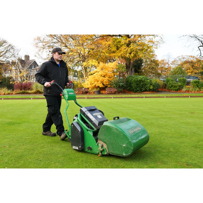 Masina de tuns gazon rotativa cu cilindru DENNIS ES610, cu acumulator