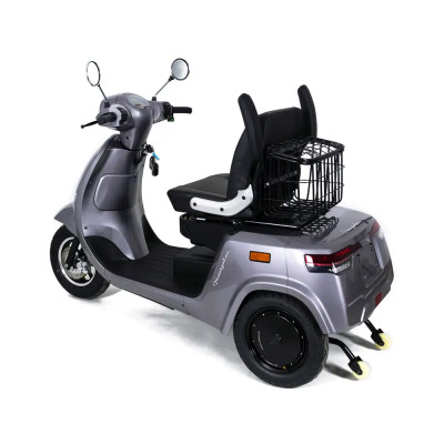Triciclu Electric Rotakt Navigator cu Doua Motoare De 400W Viteză 25 km/h, Baterie plumb-acid 60V 20Ah, Fără permis
