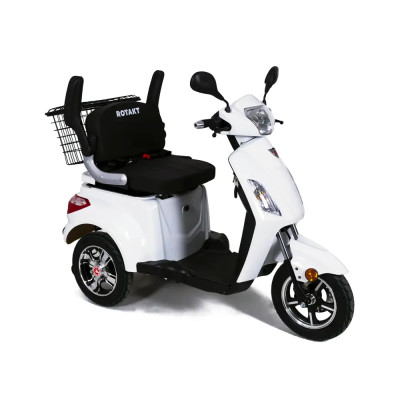 Triciclu Electric Rotakt Voyager Motor 1000W, Viteză 25 km/h,Fără permis