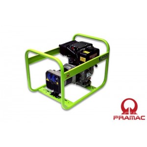 Generator de curent Pramac E4500 diesel , pornire la sfoara