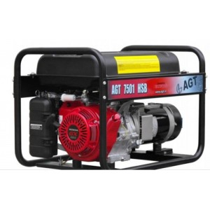 Generator de curent AGT 7501 HSB R26 , motor Honda GX390