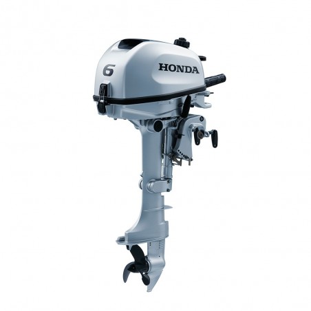 Motor de barcă Honda BF6 LHU, cizmă lungă, 6 CP, comanda manuala, pornire manuala