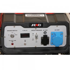 Generator SC-6000E TOP, Putere max. 5.5 kw, 230V, AVR, motor benzina Generator SC-6000E TOP, Putere max. 5.5 kw, 230V, AVR, motor benzina