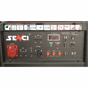 Generator SC18000TE-ATS, Putere max. 17 kW, 400V, AVR, motor benzina