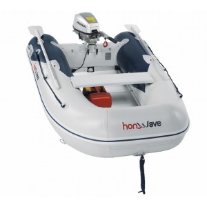 Barcă pneumatică cu podina din aluminiu Honda Honwave T25-AE2, 2.5 metri