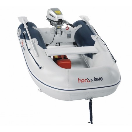 Barcă pneumatică cu podina din aluminiu Honda Honwave T25-AE3, 2.5 metri